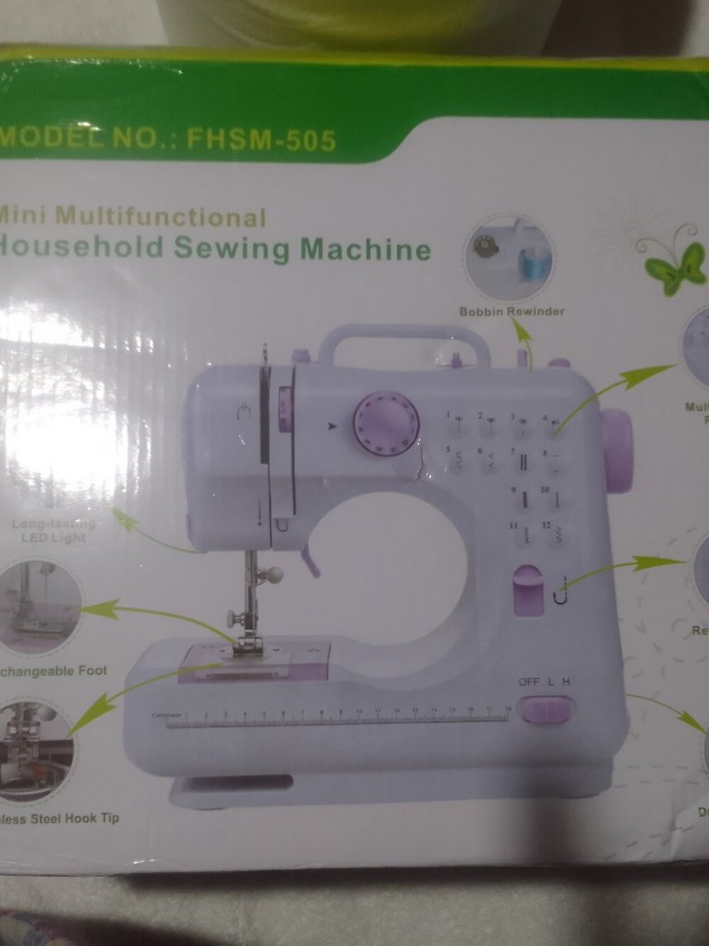 Professional edition/lightweight/portable/sewing machine brand new w tag